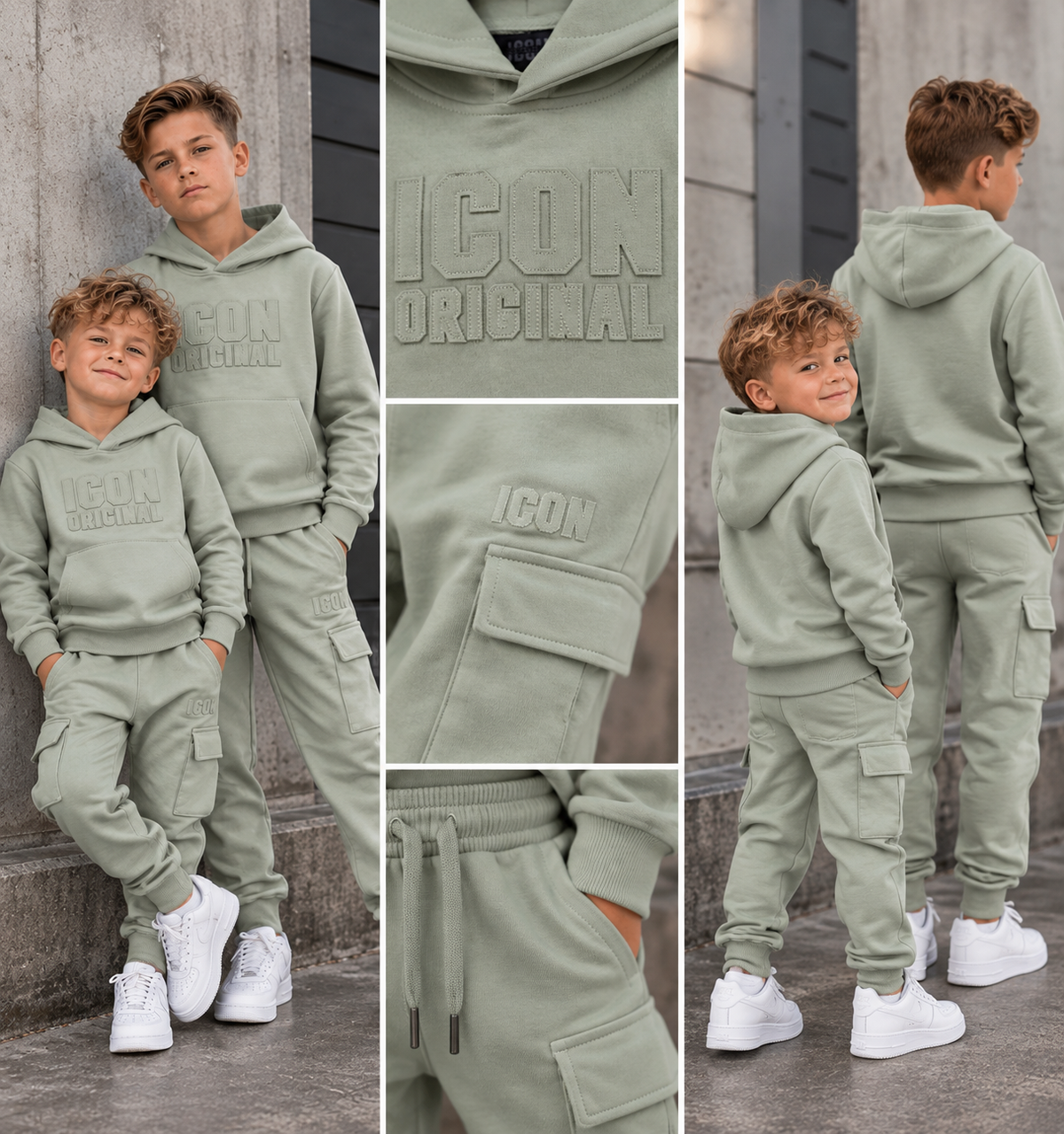 Hoe valt een ICON joggingpak en welke maat kies je?