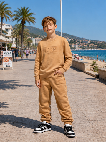 Camel ICON Joggerset – Luxe Streetstyle voor Jongens