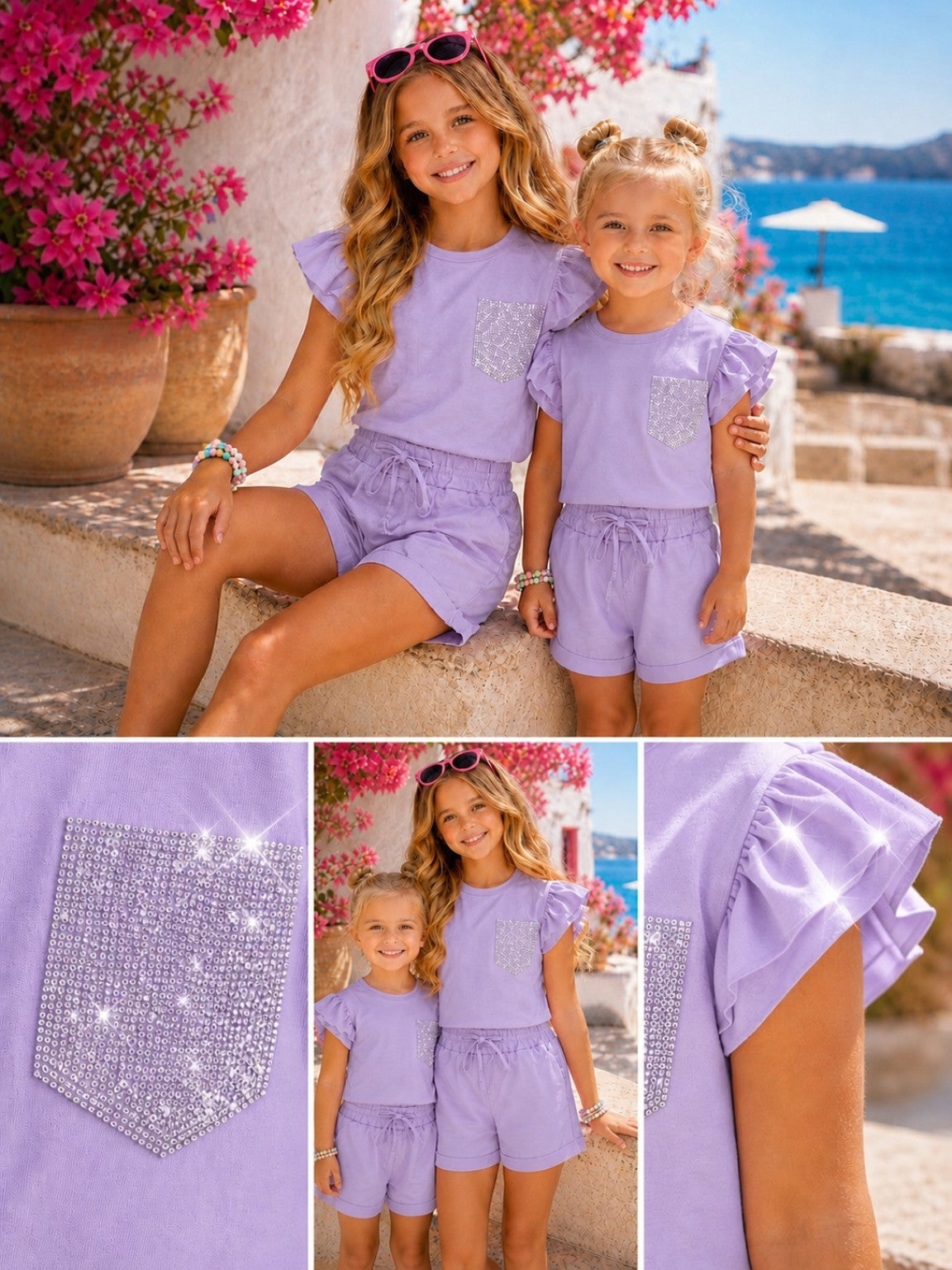 Limited Edition Lila Zomerset met Glitterdetails | Exclusief voor Tiny Trendzz