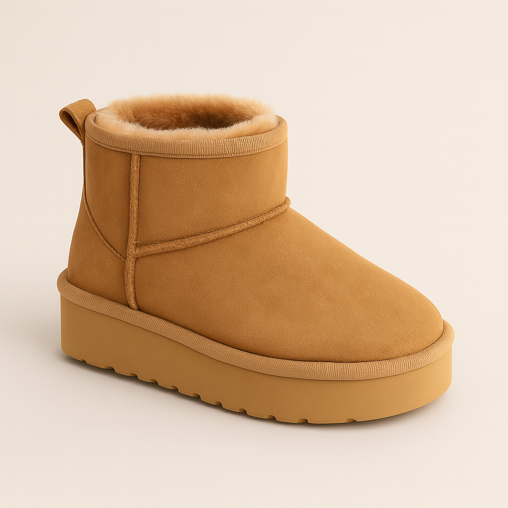 Black Cozy Platform Boot