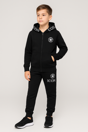 ICON Signature Jogging Set – Black Edition