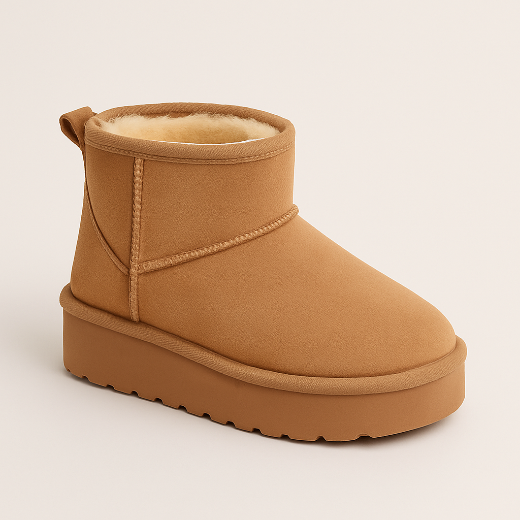 Black Cozy Platform Boot