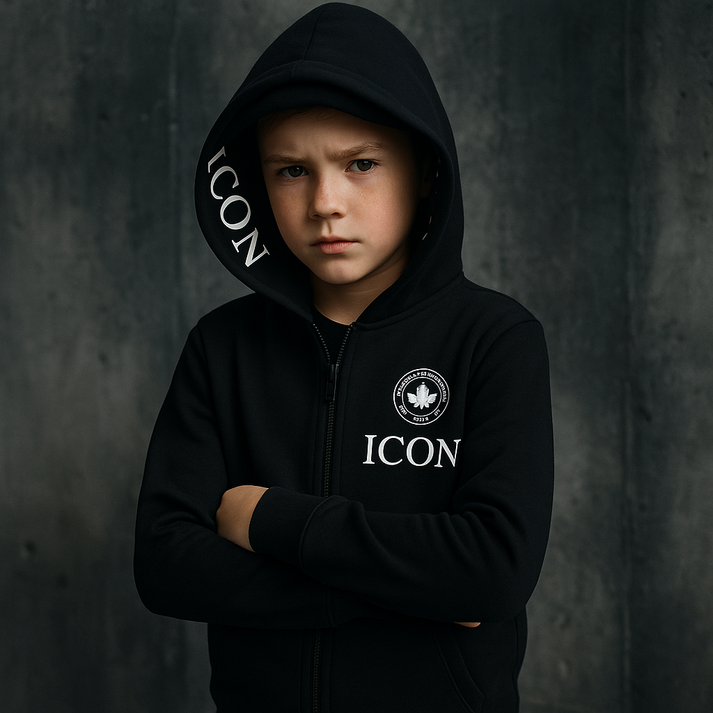 ICON Signature Jogging Set – Black Edition