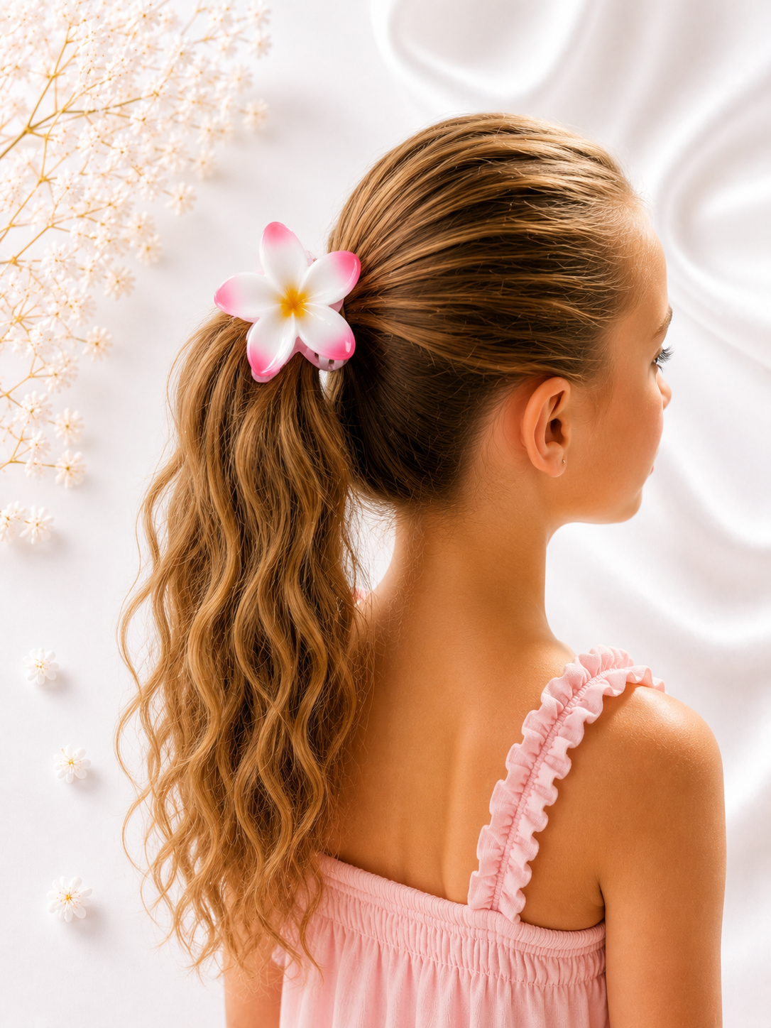 Pink Blossom haarklem - Summer Bloom Edition